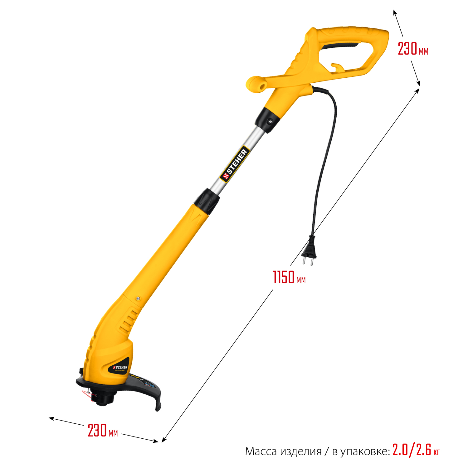 Триммер электрический TEL-25-400